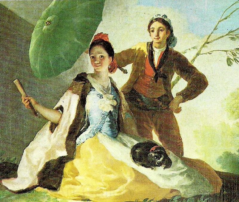 Francisco de Goya the parasol Spain oil painting art